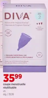 Avril Coupe menstruelle réutilisable un offer