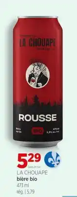 Avril Bière bio offer