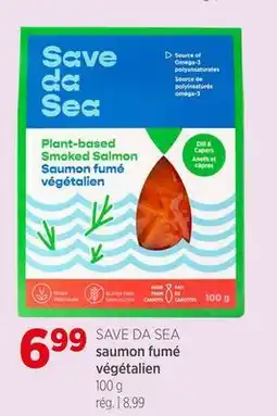 Avril Saumon fumé végétalien offer