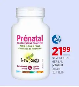 Avril NEW ROOTS HERBAL prénatal offer