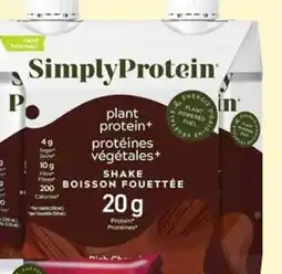 Avril Boisson fouettée protéines végétales + offer