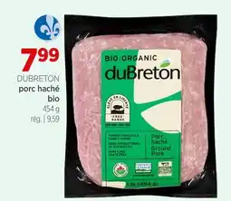Avril Porc haché bio offer