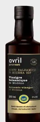 Avril vinaigre balsamique platine offer