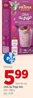 Avril Chia au frigo bio offer