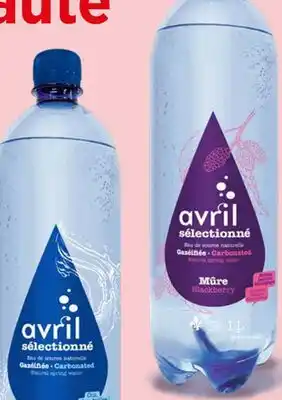 Avril eau de souce naturellement gazéifiée offer