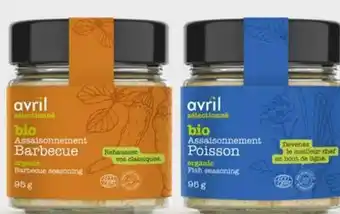 Avril assaisonnement bio offer