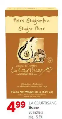 Avril tisane offer