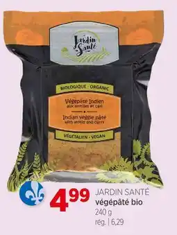 Avril Végépâté bio offer
