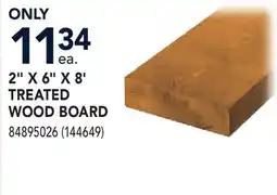 RONA 2 X 6 X 8' TREATED WOOD BOARD offer