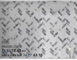 RONA Mosaic and Adhesive Tiles offer
