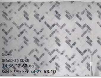 RONA Mosaic and Adhesive Tiles offer