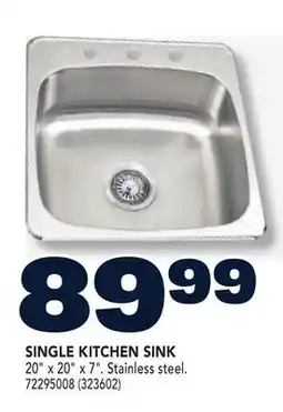 RONA VALU+ SINGLE KITCHEN SINK offer