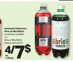 L'Intermarché BOISSONS ITALIENNES | ITALIAN SOFT DRINKS, 1 L offer