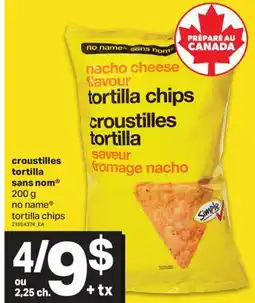 L'Intermarché CROUSTILLES TORTILLA | TORTILLA CHIPS, 200 G offer