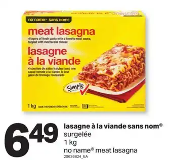 L'Intermarché LASAGNE À LA VIANDE | MEAT LASAGNA, 1 KG offer