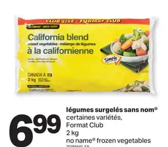 L'Intermarché LÉGUMES SURGELÉS | FROZEN VEGETABLES, 2 KG offer