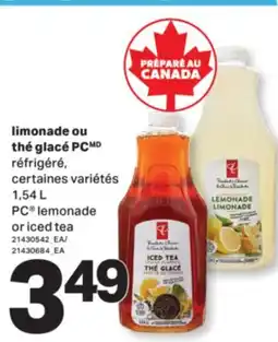 L'Intermarché LIMONADE OU THÉ GLACÉ | LEMONADE OR ICED TEA 1.54 L offer