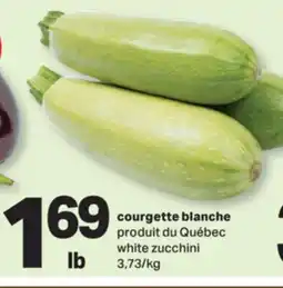 L'Intermarché COURGETTE BLANCHE | WHITE ZUCCHINI offer