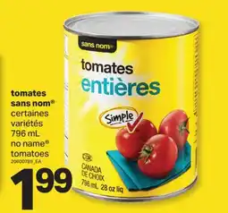 L'Intermarché TOMATES | TOMATOES, 796 mL offer