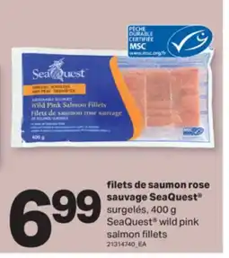 L'Intermarché FILETS DE SAUMON ROSE SAUVAGE | WILD PINK SALMON FILLETS, 400 G offer