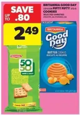 Real Canadian Superstore Britannia Good Day or Fifty Fifty Cookies offer