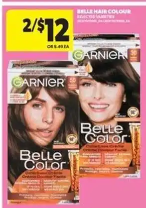 Real Canadian Superstore Garnier Belle Hair Colour offer