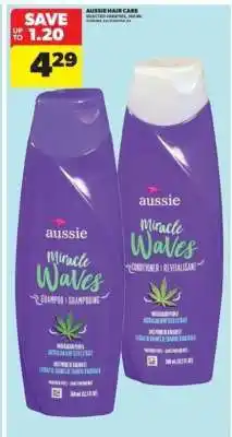 Real Canadian Superstore Aussie Miracle Waves Shampoo & Conditioner offer