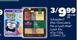 Real Canadian Superstore Schneiders Mini Charcuterie Kits or Lunch Mate Lunch Kits offer