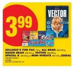 No Frills Kellogg's Cereal offer