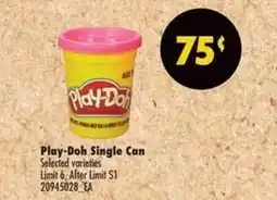 No Frills Play-Doh Single Can offer