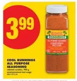 No Frills COOL RUNNINGS ALL PURPOSE SEASONING offer