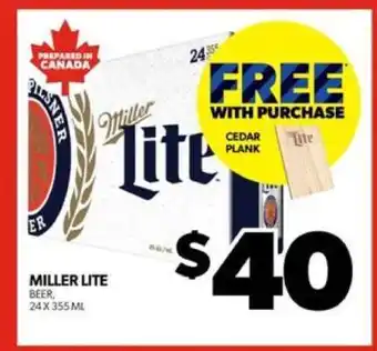 Real Canadian Liquorstore Miller Lite offer