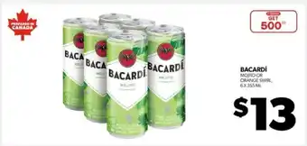 Real Canadian Liquorstore Bacardi Mojito or Orange Swirl offer