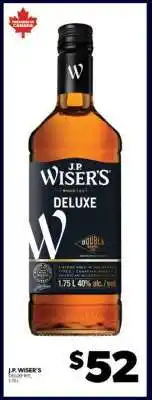 Real Canadian Liquorstore J.P. Wiser's Deluxe Rye offer