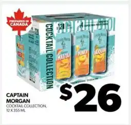 Real Canadian Liquorstore Captain Morgan Cocktail Collection offer