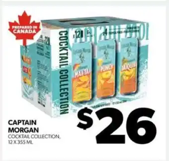 Real Canadian Liquorstore Captain Morgan Cocktail Collection offer