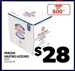 Real Canadian Liquorstore Peroni Nastro Azzurro offer