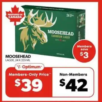 Real Canadian Liquorstore Moosehead offer