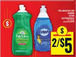 Food Basics Palmolive or Dawn Dish Detergent offer
