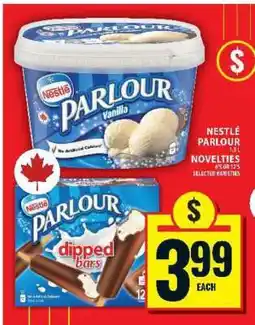 Food Basics NESTLÉ PARLOUR NOVELTIES offer
