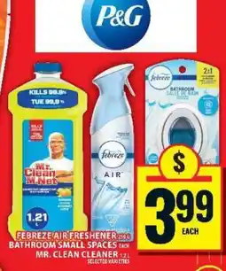 Food Basics Febreze Air Freshener, Bathroom Small Spaces, Mr. Clean Cleaner offer