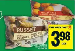 Food Basics Russet Potatoes offer