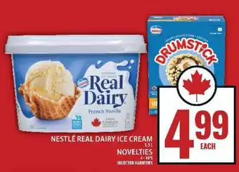 Food Basics Nestlé Real Dairy Ice Cream & Novelties offer