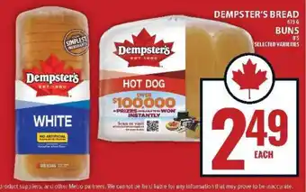 Food Basics DEMPSTER’S BREAD offer