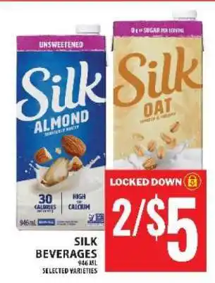 Food Basics SILK BEVERAGES offer