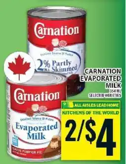 Food Basics CARNATION EVAPORATED MILK offer
