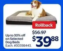 Walmart Dog Bed offer