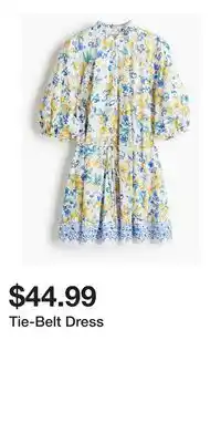 H&M Tie-Belt Dress offer