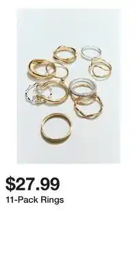 H&M 11-Pack Rings offer