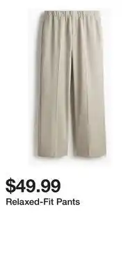 H&M Relaxed-Fit Pants offer